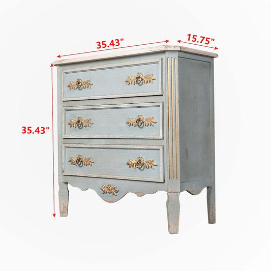 Cream Top drawers,Cabinet
