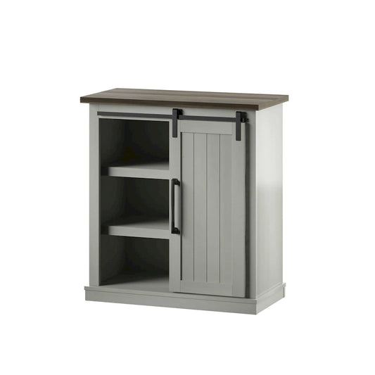Accent Cabinet with Sliding Barn Door
