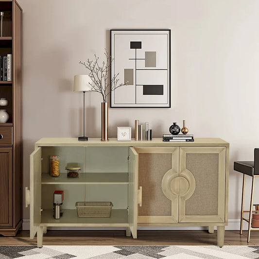 59.84Elegant Vintage 4-Door Cabinet