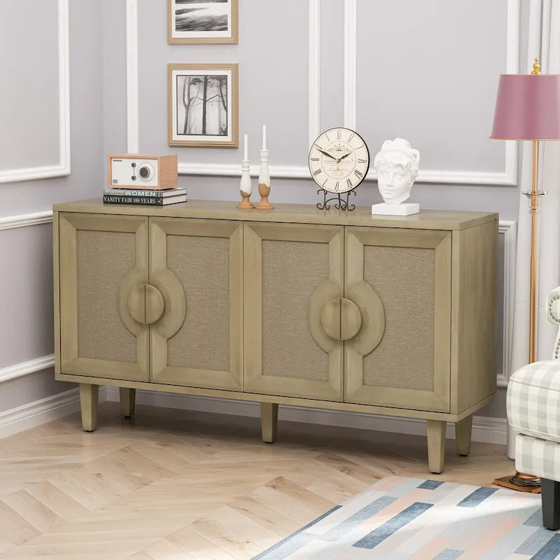 59.84Elegant Vintage 4-Door Cabinet