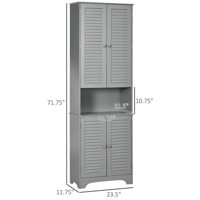 Tall Narrow Bathroom Storage Cabinet