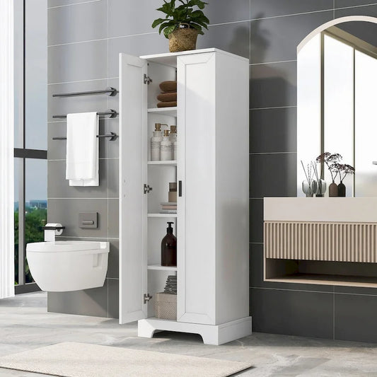 Multi-functional Cabinet with Two Doors for Bathroom,Office
