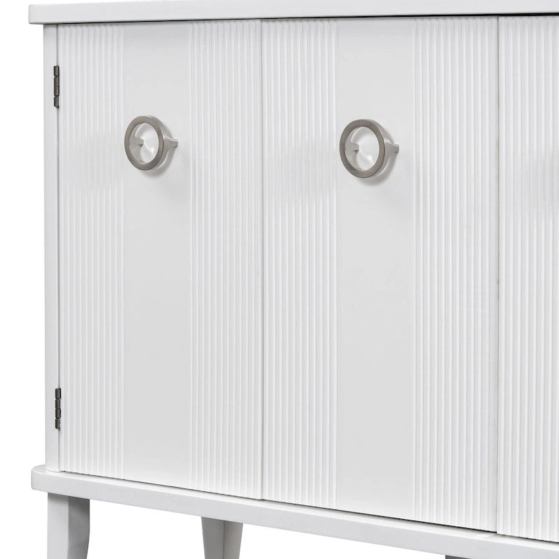 Solid Wood Veneer Fraxinus Mandschuric Cabinet