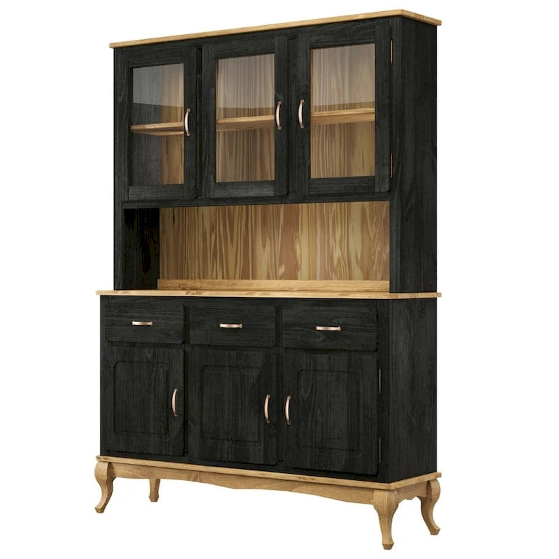 Wood Dining Hutch