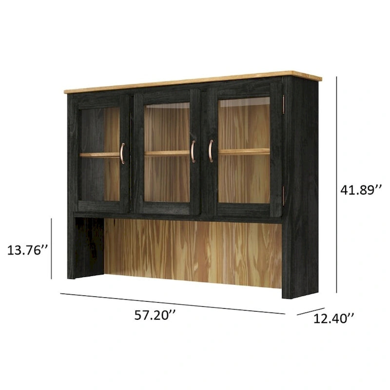 Wood Dining Hutch