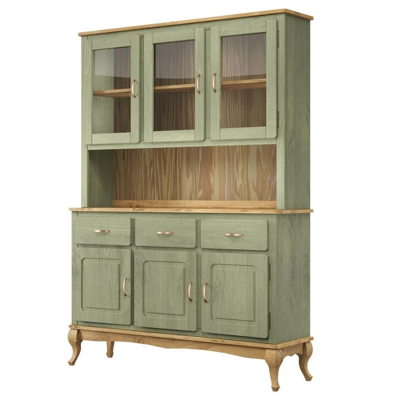 Wood Dining Hutch