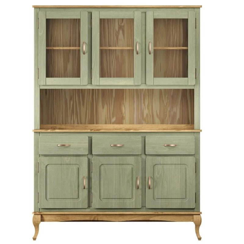 Wood Dining Hutch