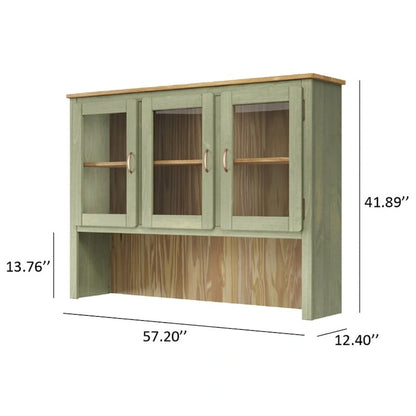 Wood Dining Hutch