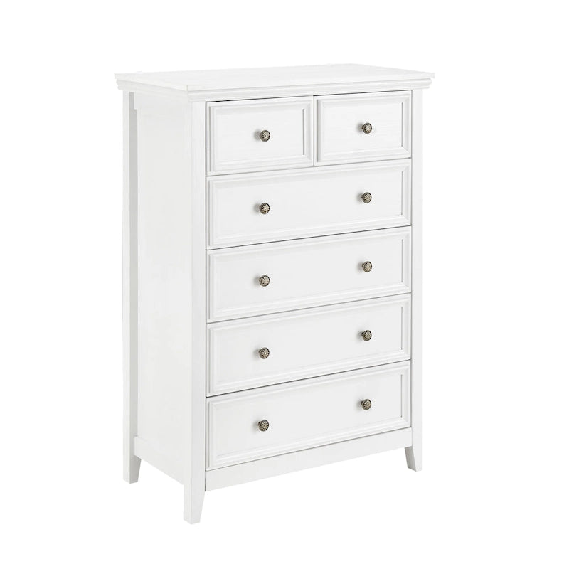 Modern 6 Drawers Dresser 6 Drawers Cabinet Chest of Drawers Closet Organizers - 31.50 * 15.75 * 44.29