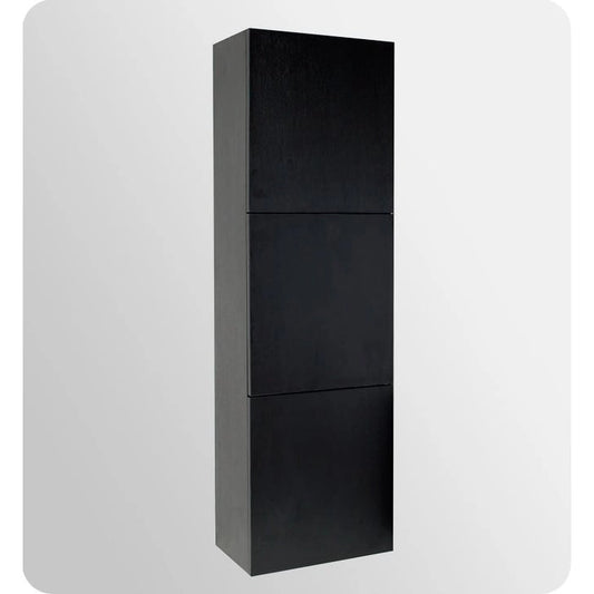 Fresca 59 Freestanding Bathroom Linen Cabinet with Three Storage