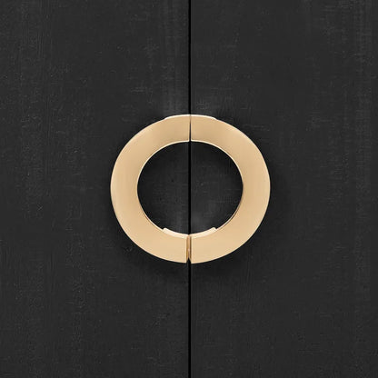 Sophisticated Fir Veneer Cabinet with Textured Finish