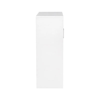 Wood Floating Wall Mounted Storage Cabinet For Barber Shampoo Station