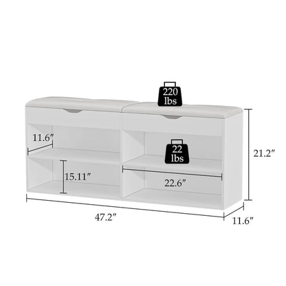 Shoe Bench Storage Bench Shoe Rack Bench Shoe Shelf Storage Cabinet