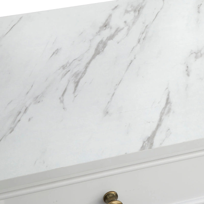 Lifestorey Monza 1-Drawer Cabinet with Shelves