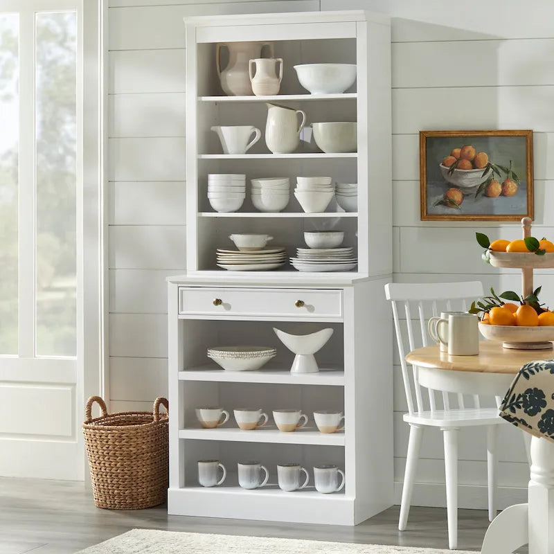 Lifestorey Monza 1-Drawer Cabinet with Shelves
