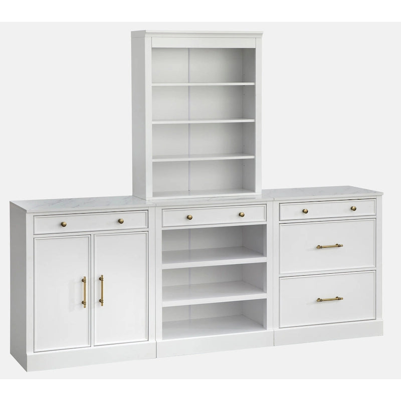 Lifestorey Monza 1-Drawer Cabinet with Shelves