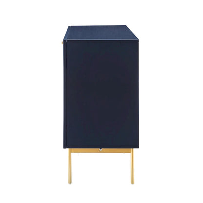 Anthedon Multifunctional 47 Buffet Sideboard Cabinet with 3 Doors by HULALA HOME