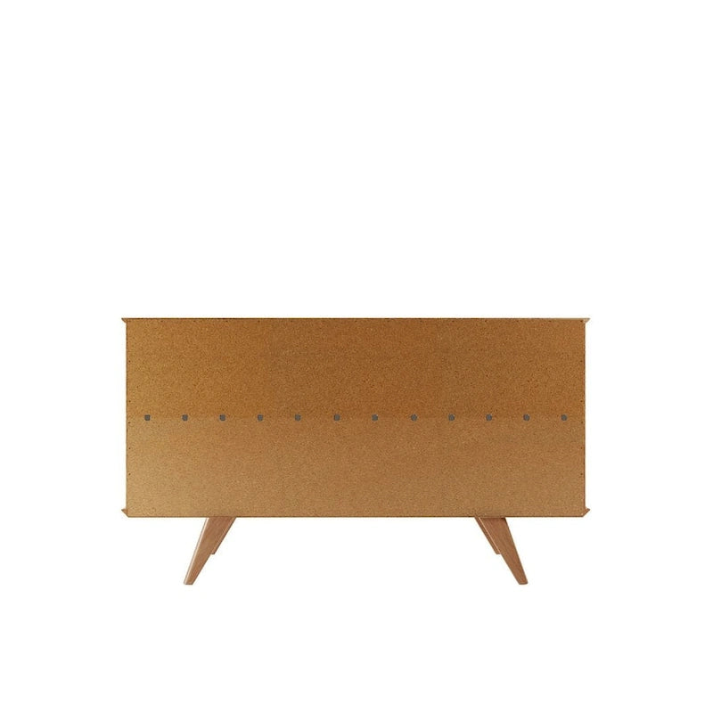 Manhattan Comfort Tudor 53.15 Sideboard with 4 Shelves