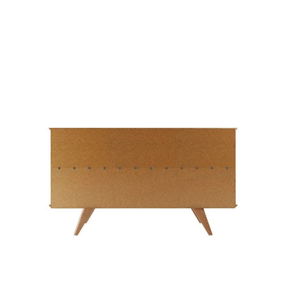Manhattan Comfort Tudor 53.15 Sideboard with 4 Shelves