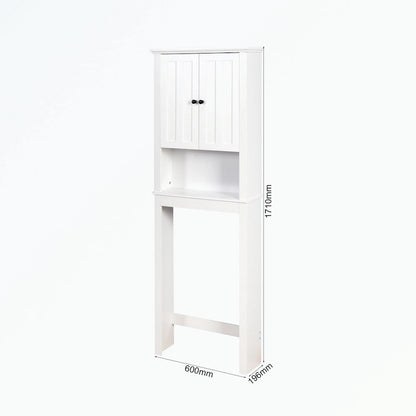 Bathroom Wooden Storage Cabinet Over-The-Toilet