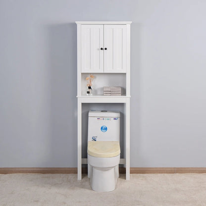 Bathroom Wooden Storage Cabinet Over-The-Toilet