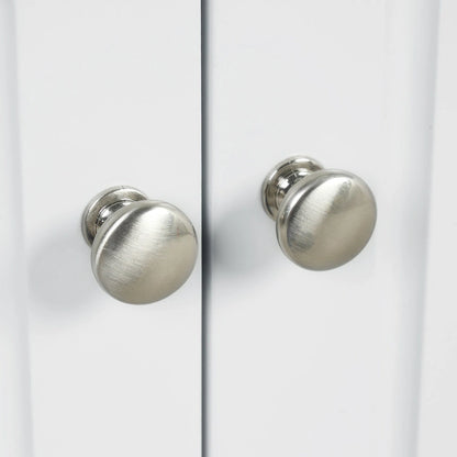 Grey Triangle Bathroom Storage Cabinet with Adjustable Shelves