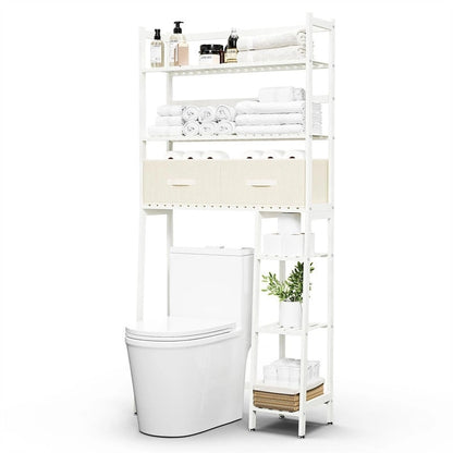 Over the Toilet Storage Cabinet - 11.81D x 32.68W x 67.72H
