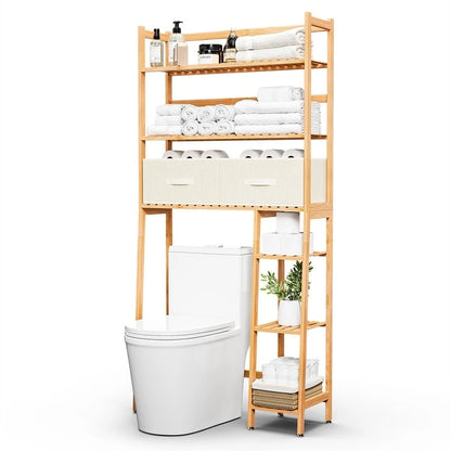 Over the Toilet Storage Cabinet - 11.81D x 32.68W x 67.72H