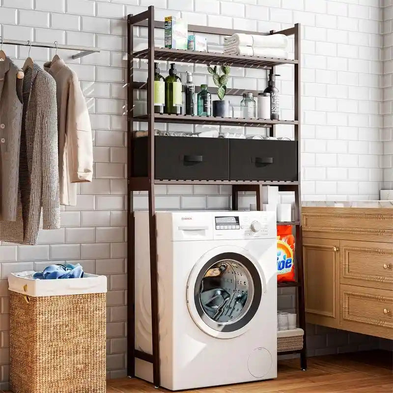 Over the Toilet Storage Cabinet - 11.81D x 32.68W x 67.72H