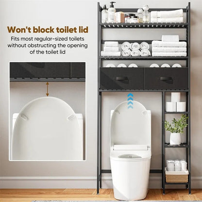Over the Toilet Storage Cabinet - 11.81D x 32.68W x 67.72H