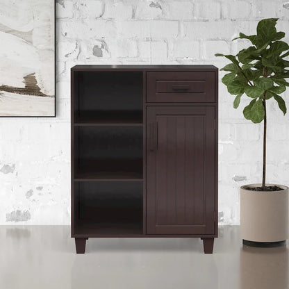 Teamson Home Catalina Mixed Storage Freestanding Floor Cabinet