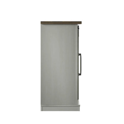 Accent Cabinet with Sliding Barn Door