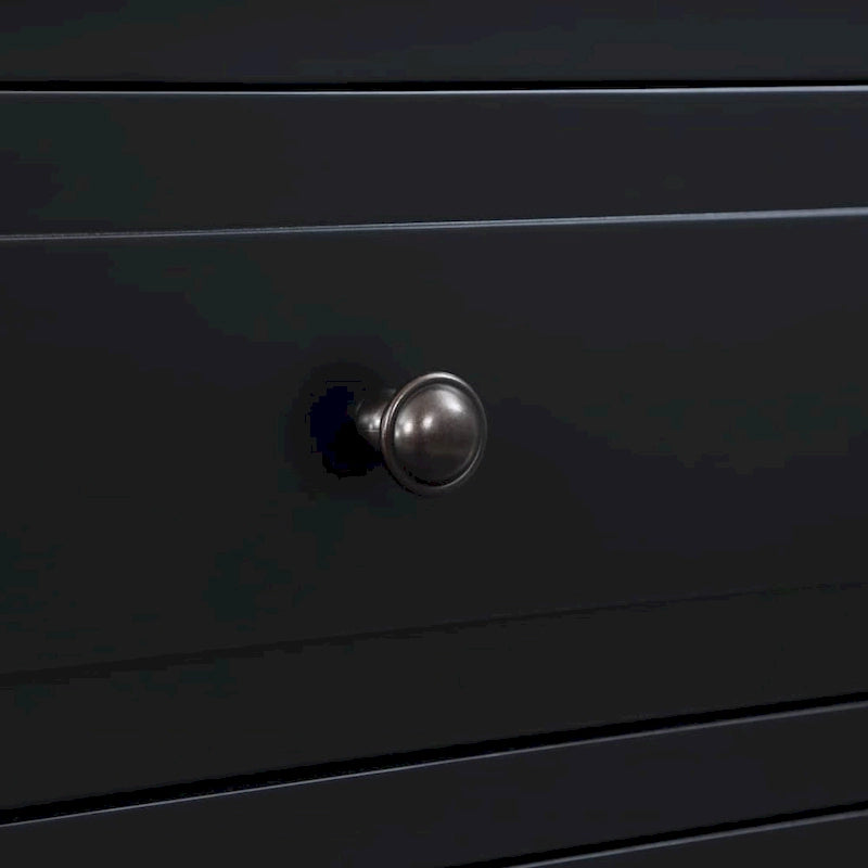 3-Drawer Nightstand Storage Wood Cabinet