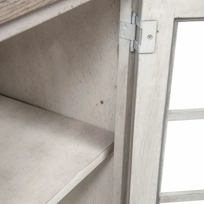 Whitney Antique Linen Weathered Gray Server