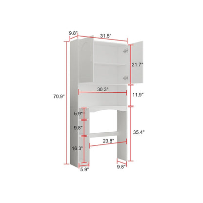 Over The Toilet Cabinet for Bathroom Storage Storage Shelf Organizer