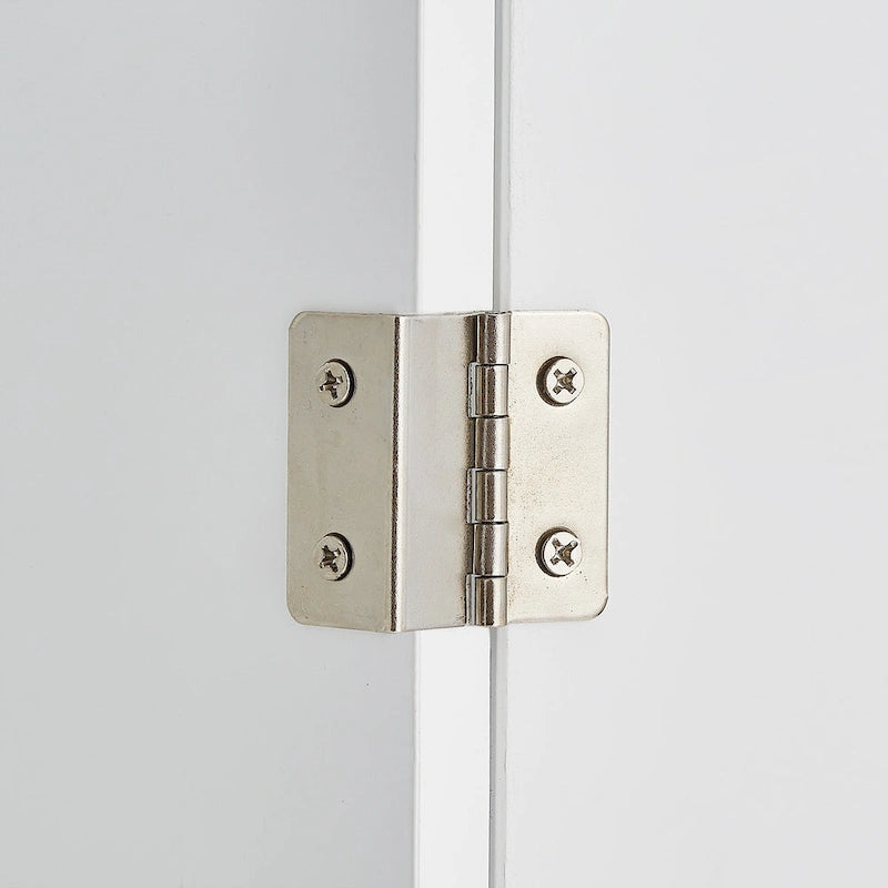 Tall Storage Cabinet with Two Drawers - N/A