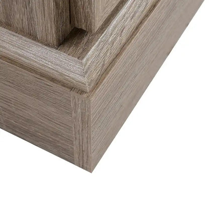 HOMCOM Sideboard with Sliding Glass Door, Bar Cabinet, Buffet Cabinet with 6-bottle Wine Rack and Stemware Racks, Brown