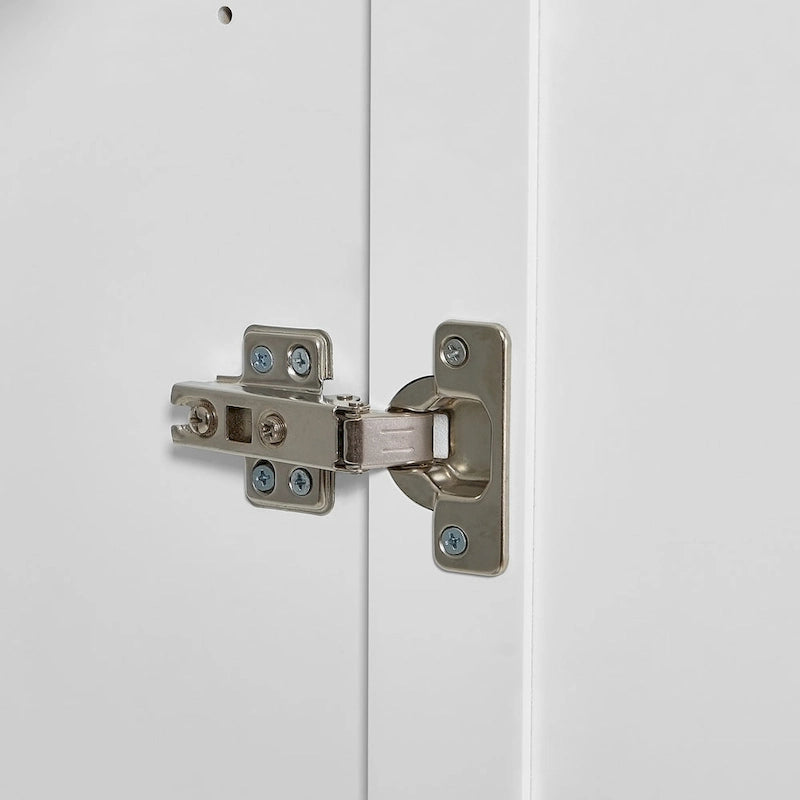 Bathroom Storage Cabinet with Two Doors Two Drawers