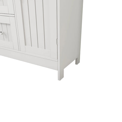 Bathroom Standing Storage Cabinet with 3 Drawers - N/A