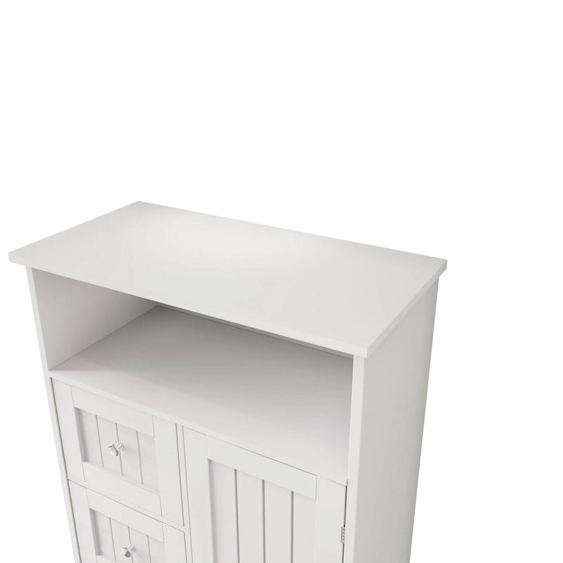 Bathroom Standing Storage Cabinet with 3 Drawers - N/A