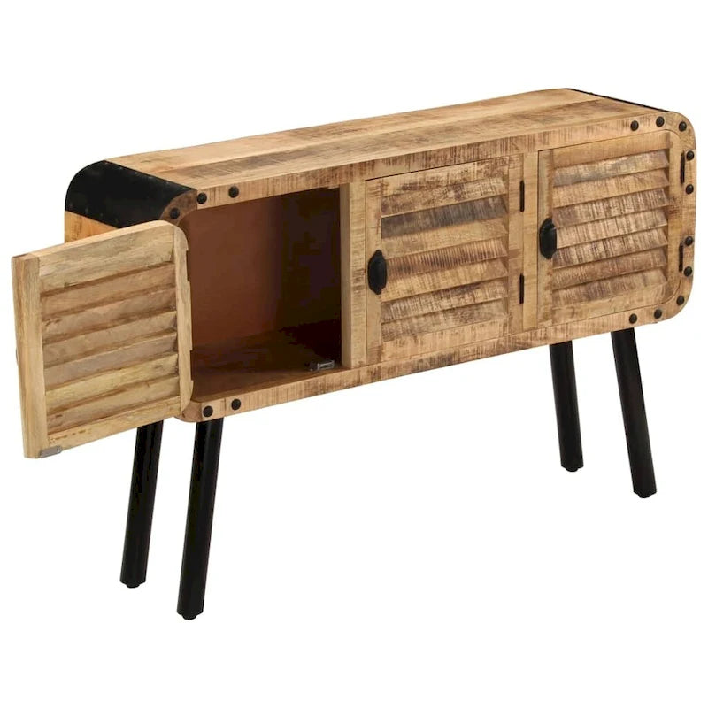 vidaXL Sideboard Solid Mango Wood 47.2x11.8x29.9 - 47.2x11.8x30