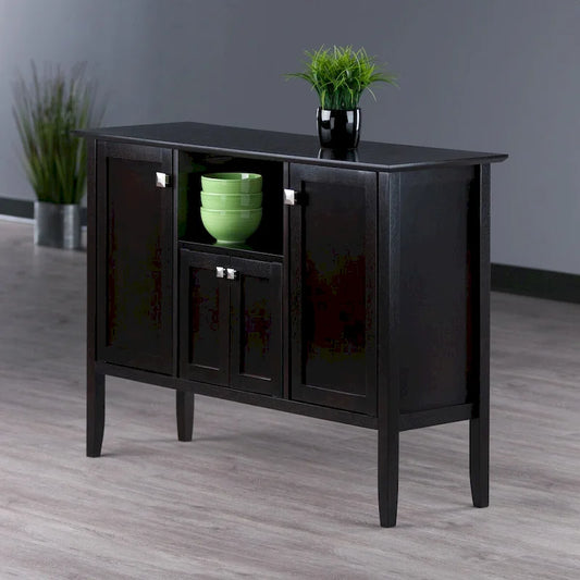 Melba Buffet Cabinet, Coffee - 46W x 15.75D x 33.6H