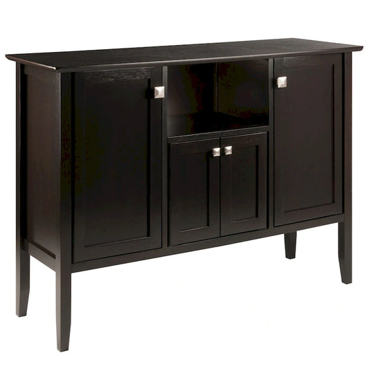 Melba Buffet Cabinet, Coffee - 46W x 15.75D x 33.6H