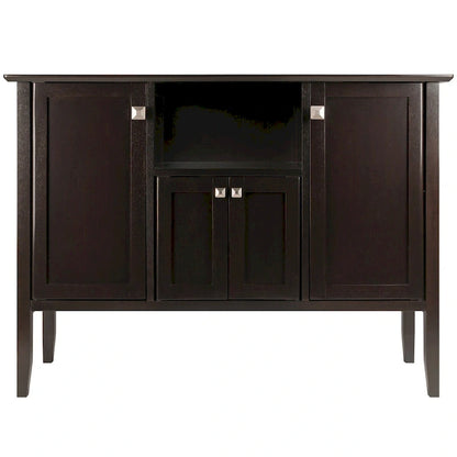 Melba Buffet Cabinet, Coffee - 46W x 15.75D x 33.6H