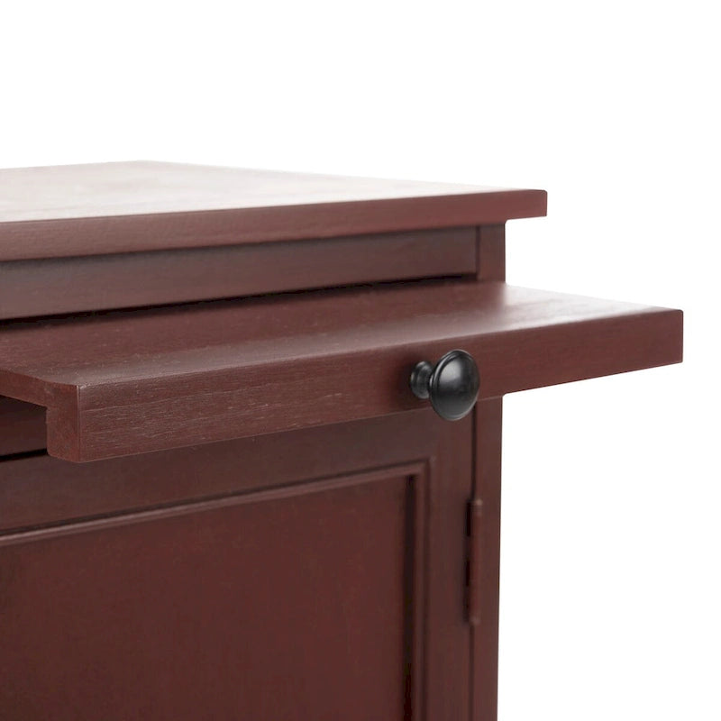 SAFAVIEH Ardella Red Tall Storage Unit - 15.7 x 13 x 34.3 - 16Wx13Dx34H