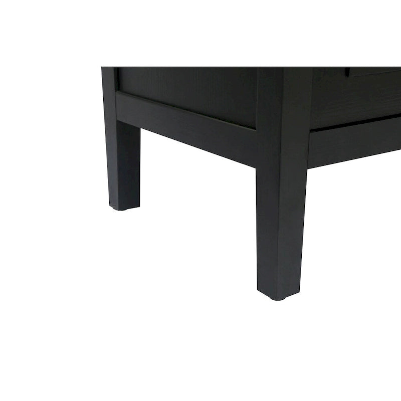 59.8in Vintage 4 Door Wooden Sideboard Living Room Entryway Cabinet