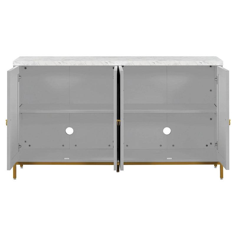 59.3 Modern Cabinet with Storage Space - N/A