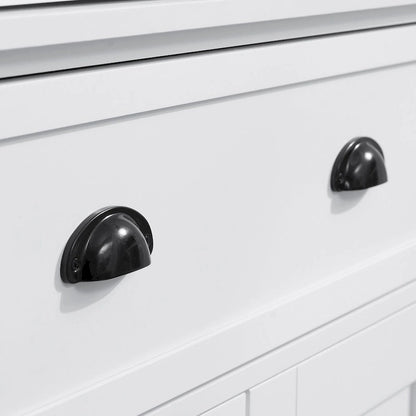 72 Freestanding Kitchen Pantry Cabinet, Tall Storage Cabinet with 2 Door Cupboards, 2 Drawers and Adjustable Shelves