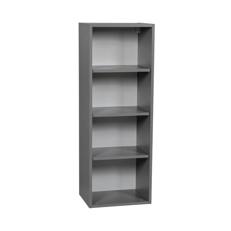 15 x 42 Wall Cabinet-Single Door-Grey - 15 x 42 x 12