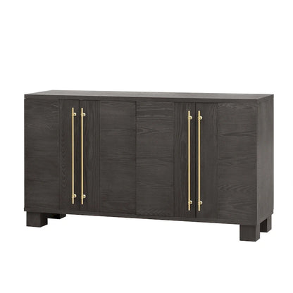 Wood Traditional Style Sideboard